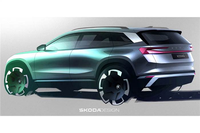 Next-gen Skoda Kodiaq sketches revealed 
